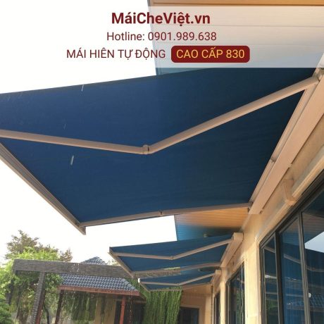 mái hiên tự động cao cấp 830
