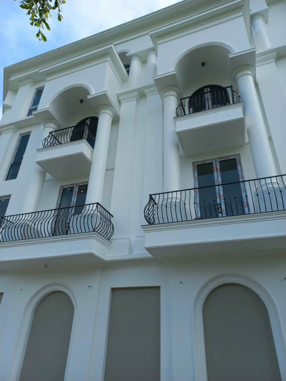 mái hiên di động