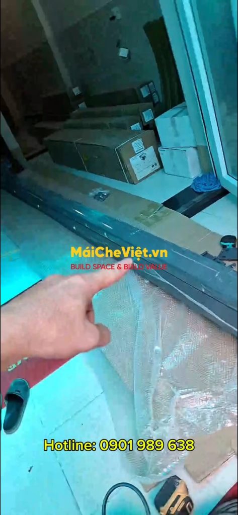 mái hiên tự động cao cấp