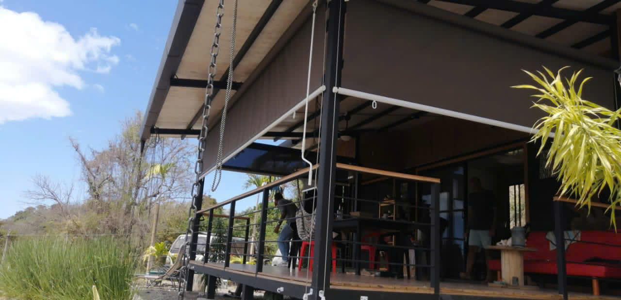 rèm cuốn tự động