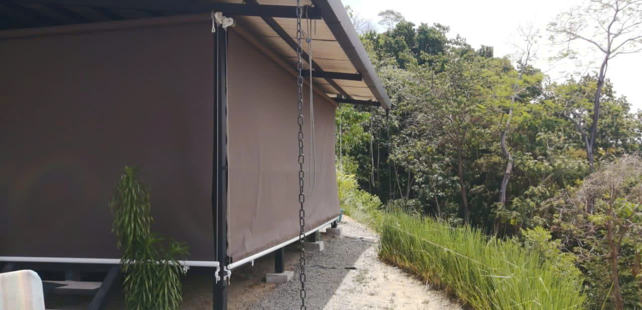 rèm cuốn tự động tại biệt thự lancaster an phú