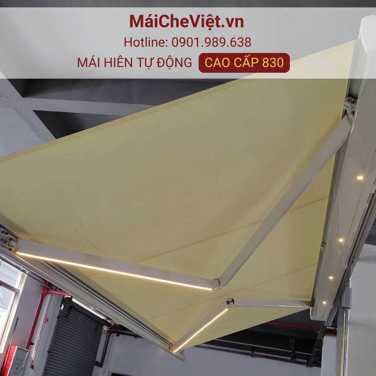 mái hiên tự động 