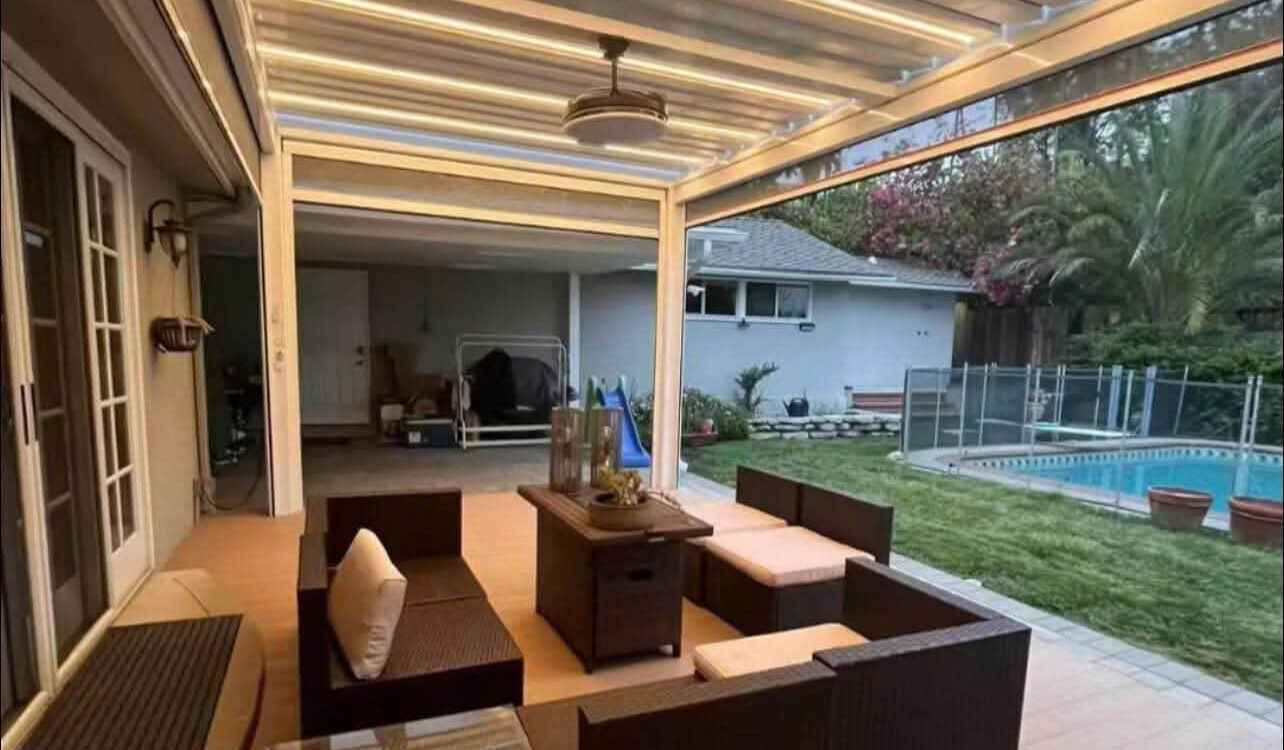 lắp đặt mái che tự động TP. HCM