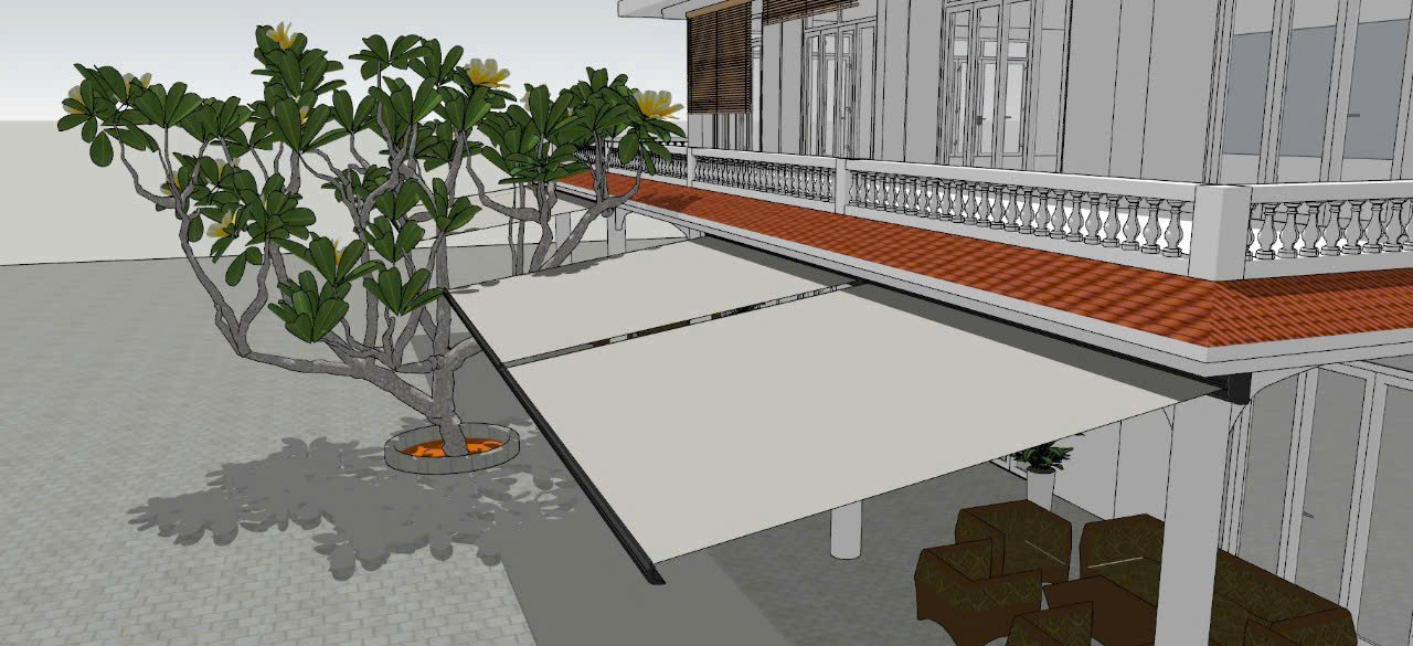 mái hiên thông minh khu đô thị an phú, thảo điền