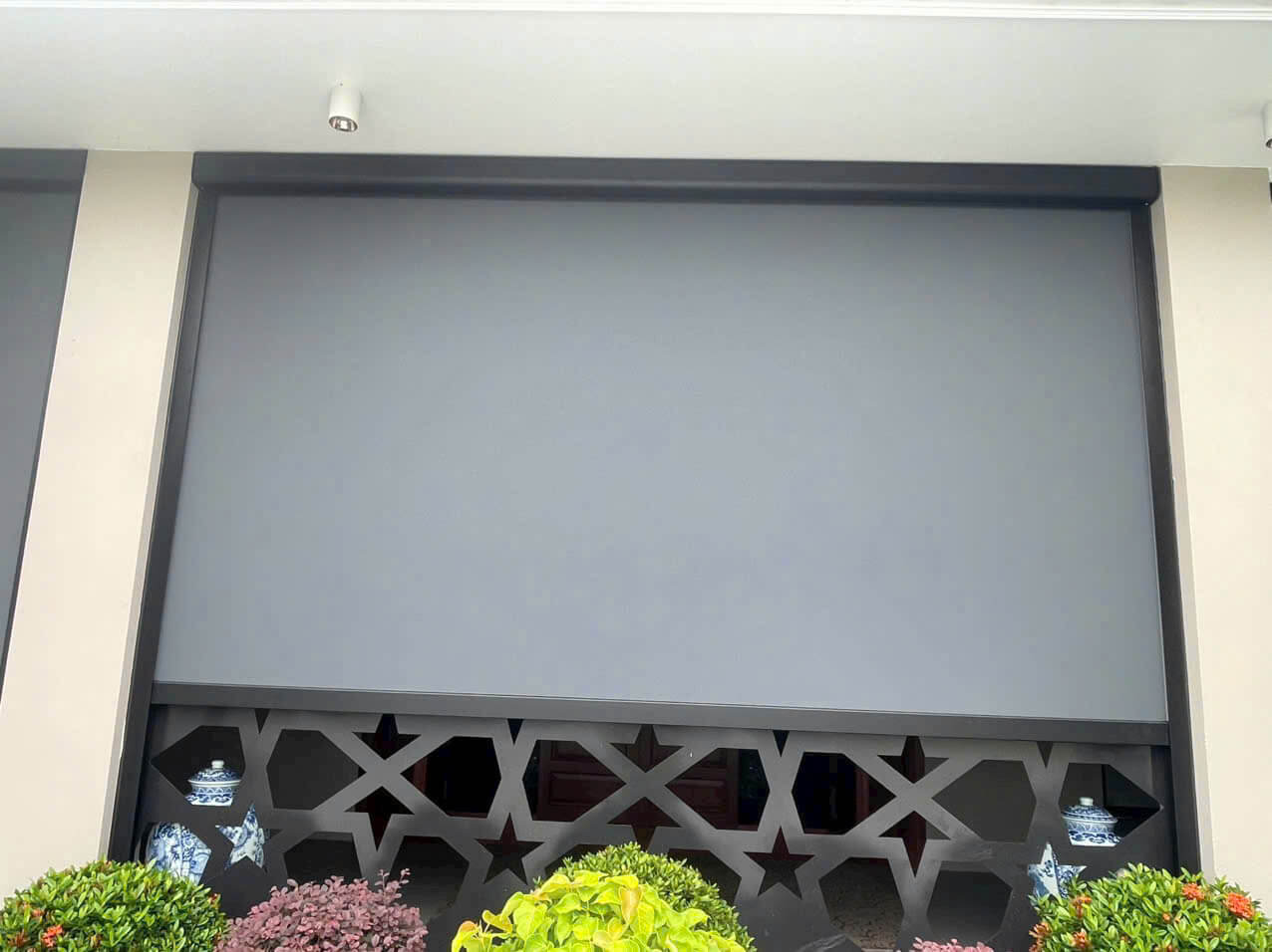 rèm cuốn tự động