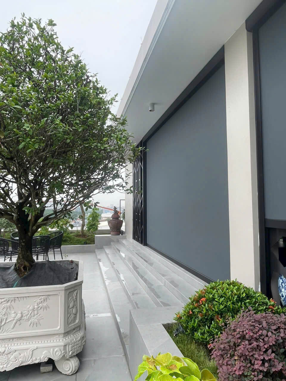 rèm cuốn tự động