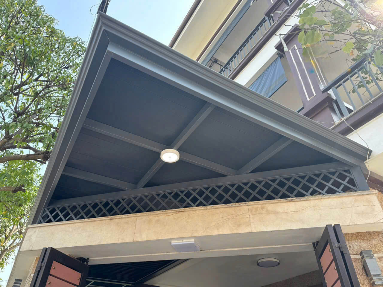 mái Nhôm lam sóng sử dụng tấm lợp nhôm sóng cao cấp