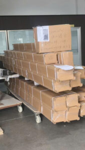 Mái nhôm xếp lùa tự động che ô lấy sáng sân thượng KDC Đạt Gia Hóc Môn