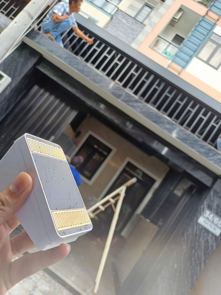 Công trình Mái Nhôm Xếp Lật Tự Động tại đường Nguyễn Thị Nghĩa Vạn Phúc City