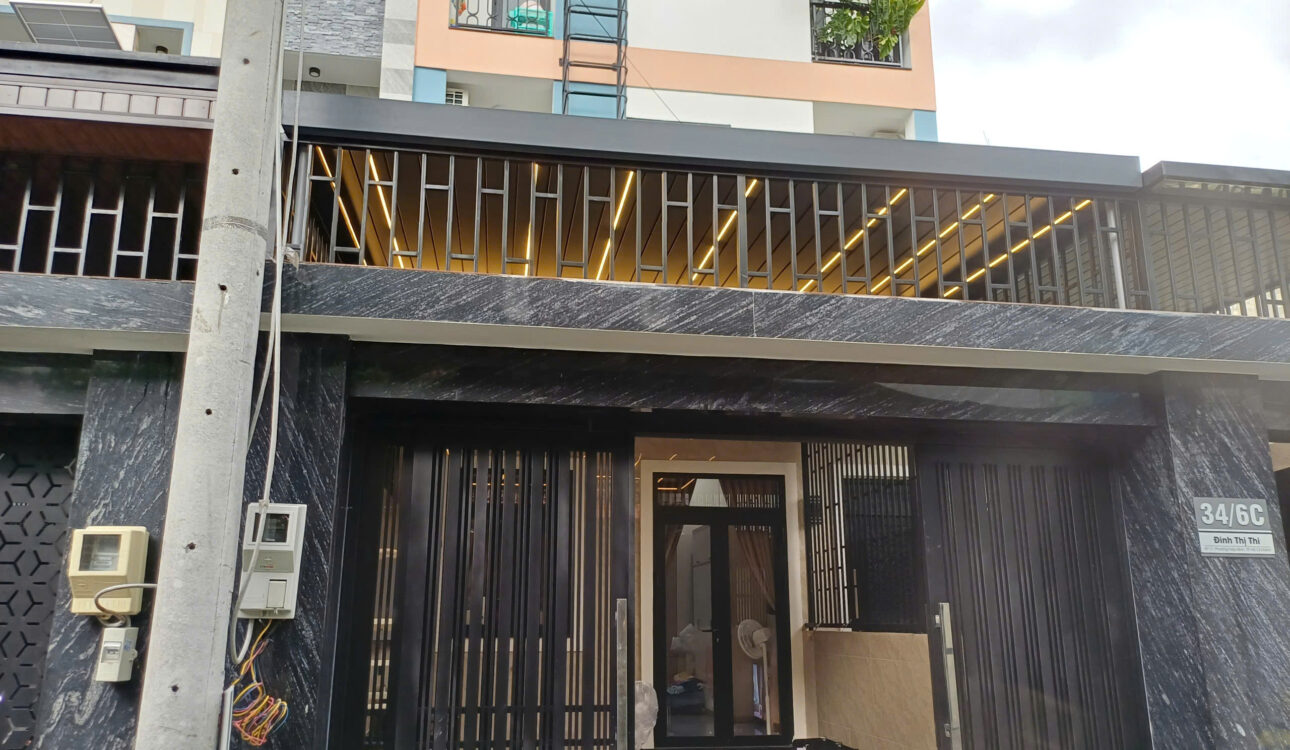 Mái Nhôm Xếp Lật Tự Động tại Vạn Phúc City TP.HCM