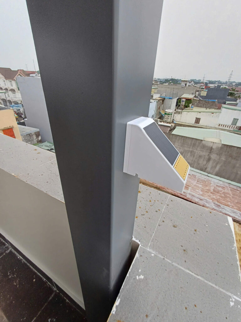 Mái nhôm xếp lùa díc dắc tự động tại Đồng Nai
